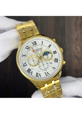 Наручний годинник 8427 Gold-White Curren (377738508)