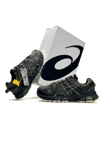 Оливковые (хаки) демисезонные кроссовки мужские No Brand