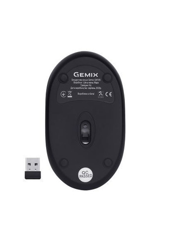 Мишка (GM185Bk) Gemix GM185 Wireless Black (366645359)