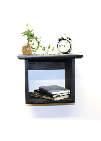 Настенная полка из дерева Шард венге (НСП-004212) No Brand (328081538)