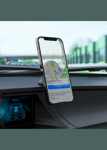 Тримач для мобільного CA79 Ligue central console magnetic car holder Black Hoco (302661888)