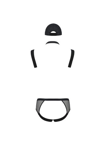 Комплект еротичної чоловічої білизни 038 John black CherryLove Passion (296623474)