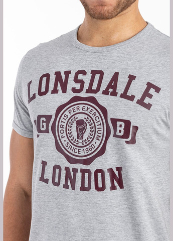 Сіра футболка Lonsdale Murrister