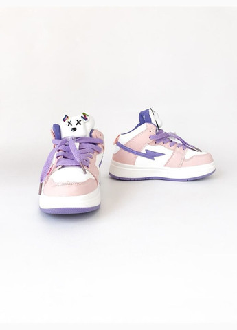 Белые демисезонные ботинки 26 г 17 см белый артикул д102 Bessky