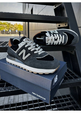 Темно-серые демисезонные мужские кроссовки No Brand