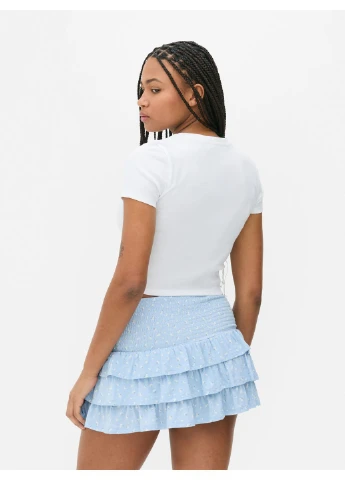 Топ лето,белый с принтом, Primark (397626905)