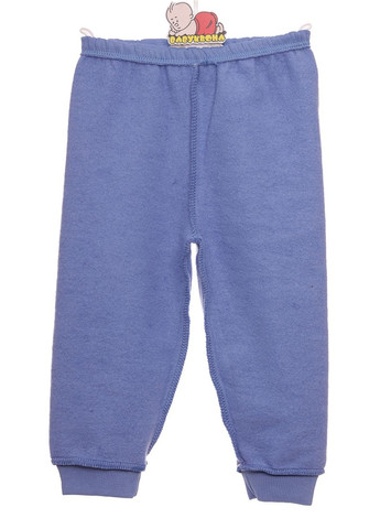 Блакитний зимній костюм на флісі для хлопчика трикотажний з блакитним драконом 74 см (27068) BABYKROHA