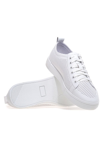 Белые туфли перфорация 12142-9p/white/lico Goodboots