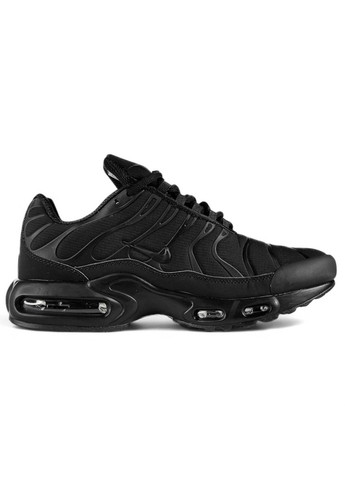 Чорні всесезонні кросівки nike No Brand Air Max Plus TN Black