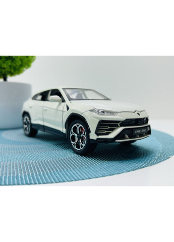 Машинка металлическая TK Union Lamborghini Urus инерционная открываются двери капот багажник 1:24 Белая (GT - 06441) TK Union Group (361205642)