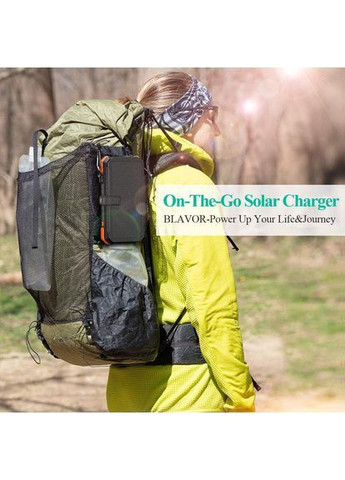 Павербанк BLAVOR Solar 20000mAh 18W, с солнечной панелью и фонариком Havit PN-W12Pro (371896773)