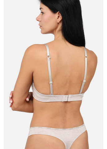 Светло-серый бюстгальтер треугольник женский цвет светло-серый cb-00278920 No Brand трикотаж
