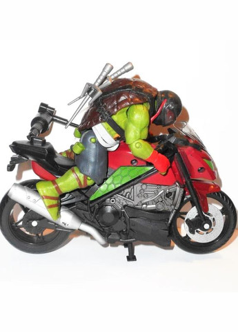 Рафаель із тіні Raphael Черепашки ніндзя Teenage Mutant Ninja Turtles з мотоциклом NECA (280258066)