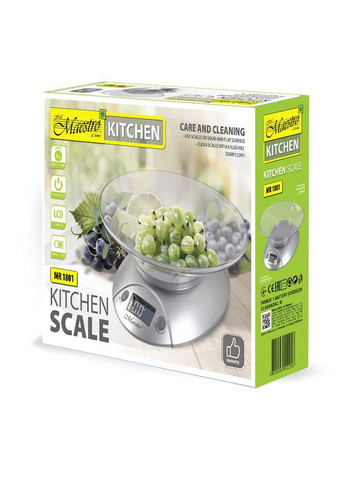 Кухонні ваги MR-1801 5 кг Maestro (364752396)