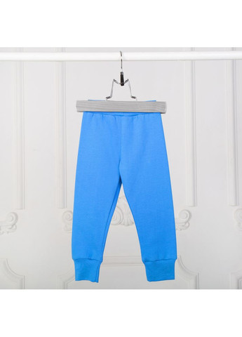 Голубая детская пижама с длинным рукавом для мальчиков Trendy Tot 03-01550_000000003