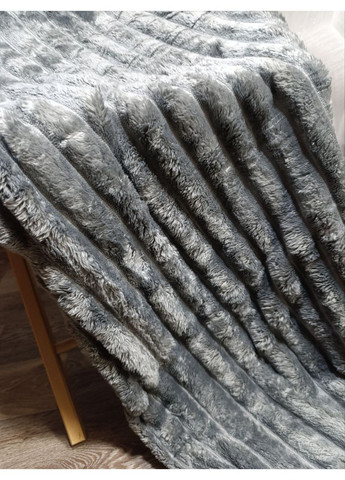 Плед Королівський Шарпей, смужка 4 см, 150*200см, в сумці, ТМ Melloory Home No Brand (365331392)
