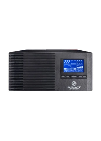 Інвертор KRF-AVR800VA/640W-12V з правильною синусоїдою під зовнішній акумулятор (42-00095) Kraft (382701865)