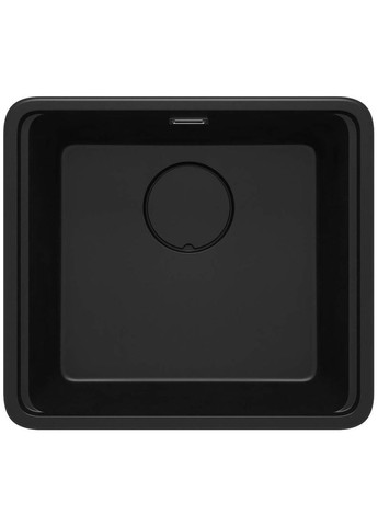 Мийка кухонна Momi, граніт, квадрат, без крила, 500х440х230мм, чаша - 1, універсальна, Deante (315602334)