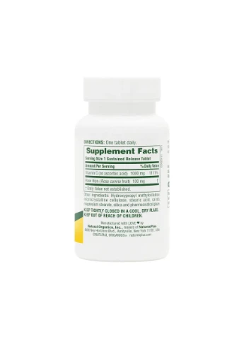 Вітамін С Vitamin C 1000 мг Natures Plus, 60 таблеток Nature's Plus (361116391)