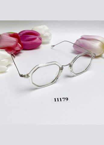 Іміджеві окуляри в прозорій оправі No Brand (332989221)