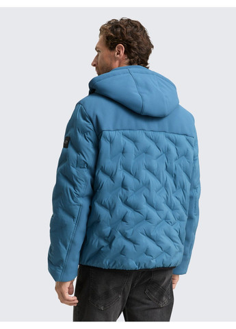 Блакитна демісезонна куртка Tom Tailor