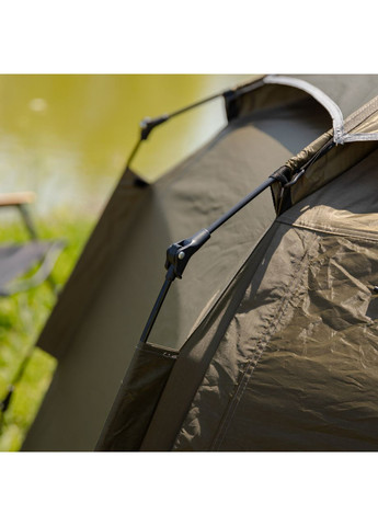 Намет автоматичний 3 місний Campingкемпінговий з тентом для відпочинку на природі туристичний ProDobro (364191800)