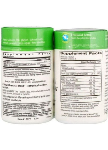 Prenatal Daily Duo: Prental One + DHA 30 tab + 30 SG Tabs Rainbow Light (289978674)