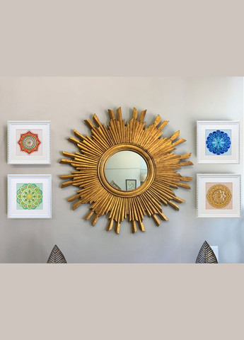 Набір для вишивки бісером Мандала "На здоров'я", 15х15 см No Brand (340483392)