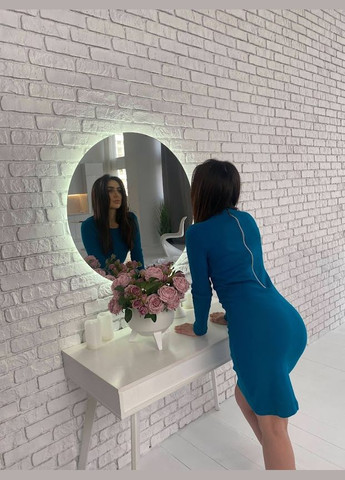 Синя повсякденний сукня жіноча hc (h001-8337-019) No Brand