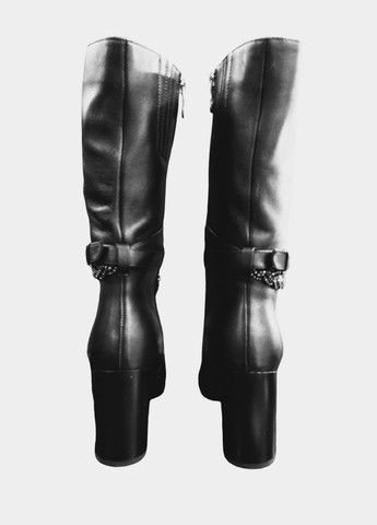 Стильні осінні чоботи жіночі 37 (24,5 см) чорні Mea Balan (311205658)