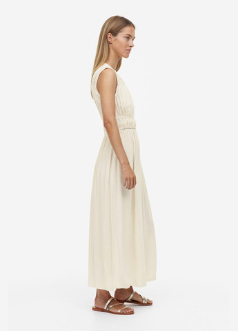 Молочна повсякденний сукня для годуючих H&M однотонна
