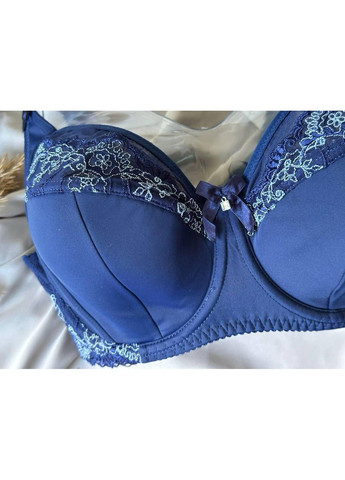 Синій бюстгальтер тонкий поролон 5085 синій Finikin