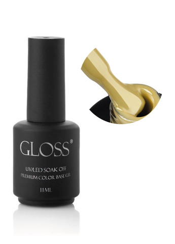 Цветная база GLOSS Color Base Gel Olive, 11 мл Gloss Company (278650150)
