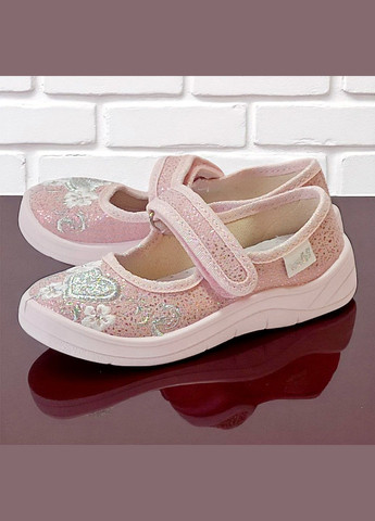 Ортопедичні тапочки на липучці капчики для дівчинки змінне взуття в садок Валді Waldi (338186583)