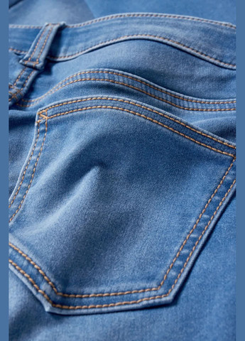 Голубые летние джинсы skinny stretch C&A