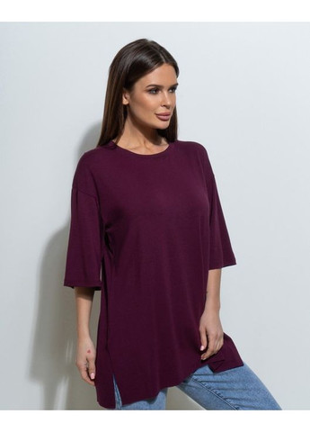 Вільна футболка з розрізами ISSA PLUS - (283509420)