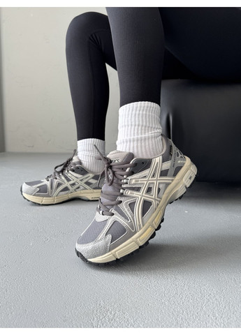 Кроссовки женские и мужские Asics Gel Kahana 8 Grey Gore-Tex | Асікс Гель-Кахана 27 серые демисезоны (370286730)