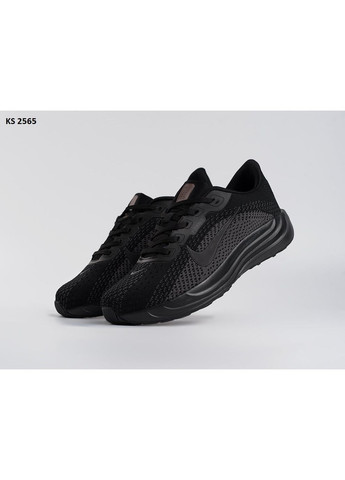 Черные демисезонные кроссовки мужские nike pegasus plus black найк пегасус No Brand