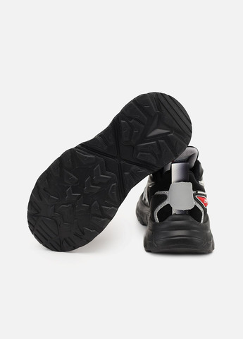 Чорні Осінні кросівки для хлопчика, на пласкій підошві колір чорний cb-00273892 Kimboo