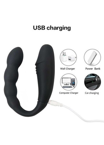 Подвійний анально-вагінальний вібратор Magic Remote з ДК Вібратори Helios (366817798)