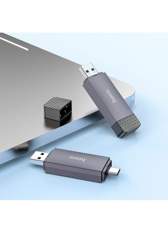Кардидер HB45 Spirit 2-in-1 USB-USB Type-C 3.0 Black (6942007620529) Hoco (364860798)