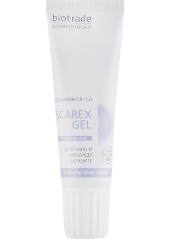 Силиконовый гель против шрамов и рубцов с витаминами B5 и Е Scarex Gel 15ml (535991-19201) Biotrade (368645604)