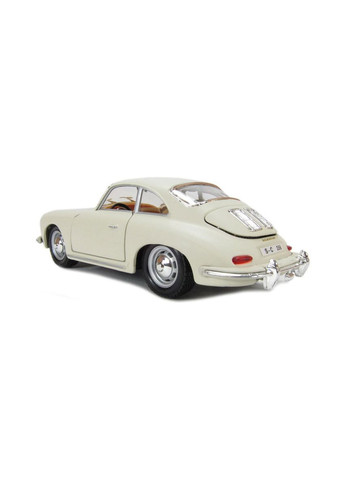 Автомодель Porsche 356B (1961), 1:24, бежевий Bburago 18-22079 (328396243)