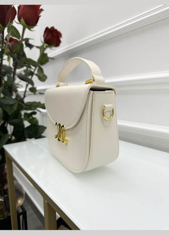 Сумка жіноча Сeline Saddle через плече білий Селін PTR No Brand (317763709)