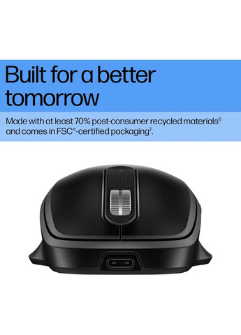 Мышка 510 Ultra-Fast Rechargeable Wireless Black (9C2F6AA) HP (347174725)