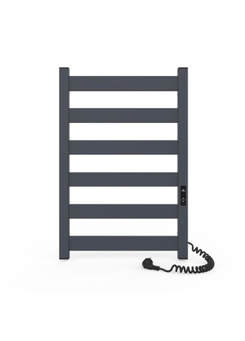 Электрический полотенцесушитель Зебра Бонд ЧК(ГМ) 6 500Х800 Э графит П/П Laris (318681247)