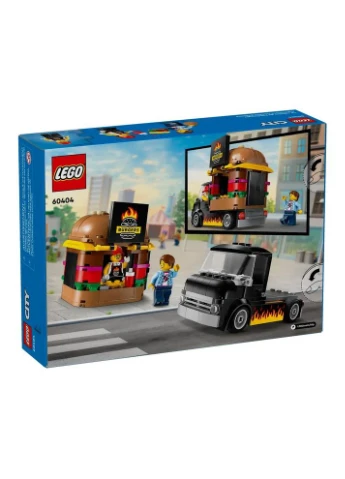 Конструктор City Грузовик с гамбургерами (60404) Lego (303722505)
