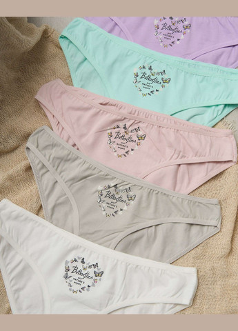 Трусики женские, пастель 5 шт. Nicoletta (322126937)