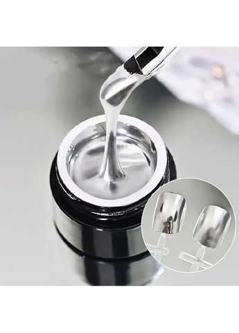 Набір гелів для нігтів «Golden + Silver Mirror Gel», 2 шт, золотий та срібний Golden Silver (356130071)