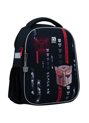 Рюкзак школьный ортопедический (ранец) черный для мальчиков Education для начальной школы Transformers TF22-555S Kite (293504316)